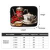 Christmas Tea Time Print Laptop Case 13 inch Shockproof Protective Notebook Bag Water Resistant Laptop Sleeve view 4