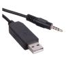 AJOHBM RS232 USB 4 Pole 3.5mm Stereo Audio Jack Serial Adapter Cable Converter (Size : 6FT, Color : Standard Item) view 2