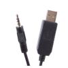 AJOHBM RS232 USB 4 Pole 3.5mm Stereo Audio Jack Serial Adapter Cable Converter (Size : 6FT, Color : Standard Item) view 3