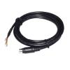 Breakout Cable CT-62 CAT Cable MD8 8 PIN M~ni DIN Male Serial Adapter Compatible with YAESU Band Data CAT Linear Tuner FT-897 FT-817 (Size : 1.8M) view 3