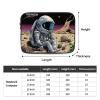 Astronaut with Broken Aircraft Print Laptop Case 10 inch Shockproof Protective Notebook Bag Water Resistant Laptop Sleeve view 4