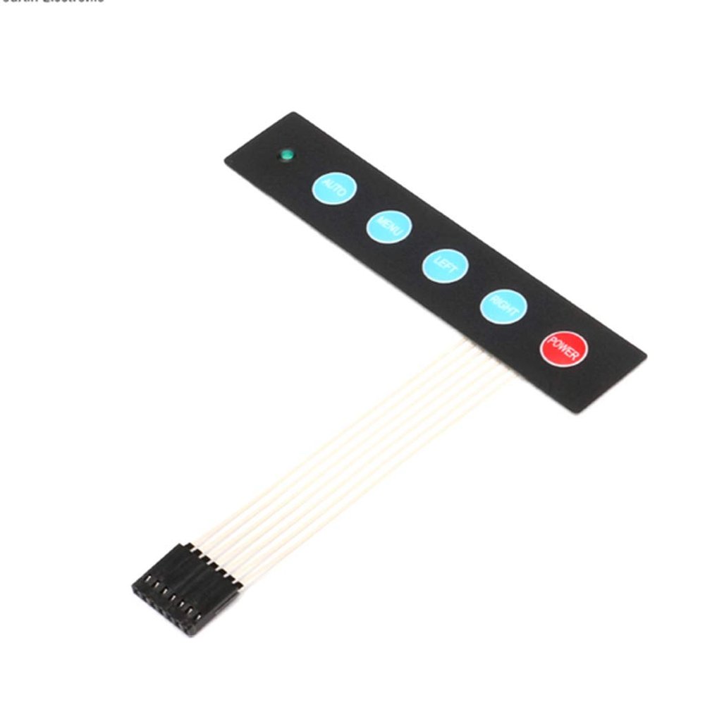 JAGTRADE Switch 1x5 for Array LED 5 for Key Membrane Keypad Keyboard Auto Menu