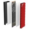 JAGTRADE M2-3 for M.2 2280 SSD Hard Disk Heatsink Cooler Aluminum Heat Sink with Thermal Pad for Desktop PC Computer Cooling Syst view 2