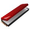JAGTRADE M2-3 for M.2 2280 SSD Hard Disk Heatsink Cooler Aluminum Heat Sink with Thermal Pad for Desktop PC Computer Cooling Syst view 3