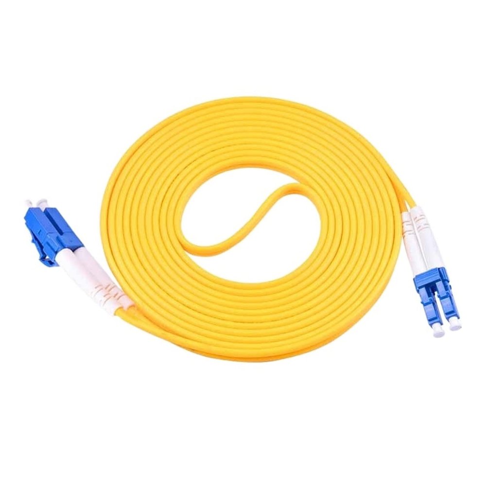 10pcs LC-LC Fiber Optic Patch Cord SM 1M 2M 3M 5M 7M 10M Duplex Cable LC/UPC Optical Fibre Jumper 2.0mm 3.0mm DX (Size : 5mtr)