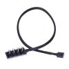 27cm 1 to 5 4-pins Molex TX4 PWM Fan CPU Hub Computer PC Case Chasis Cooler Power Extension Cable Splitter Adapter Controller (Size : 1in 4-bit line) view 1