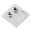 JAGTRADE Radiator Heatsink System Aluminum Alloy Water Cooling Block for Computer Cellphone CPU Liquid Water Cooler Accessories, 30mm, Silver view 1