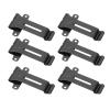 6Pcs Radio Carry Holster Belt Clip for TK208 TK308 TH22AT TH42AT TK2118 TK3118 Radio, for BF888S BF666s BF777S BF5118 Radio view 1