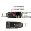 JAGTRADE Converter Isolated Industrial USB to RS485 Communication Module TVS for Short Circuit Protective Converter Module, 70x27x13mm, Blue view 3