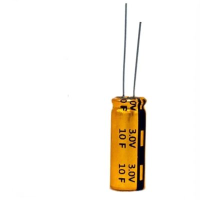 10Piece Dual Layer Cylindrical Supercapacitor Energy Storage Backup Power Supply 3.0V 10F 20F (Size : 3V10F-10X20mm)