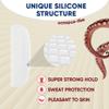 SIGONNA Eyeglass Nose Pads Anti Slip - Eye Glasses Nose Pad 0.5 mm - Silicone Nose Bridge Pads - Nose Grips Non Slip Piece - Sunglass Nose Pads Guards (6 Pairs Transparent Clear) 0.5mm x 7mm x 16mm view 2