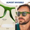 SIGONNA Eyeglass Nose Pads Anti Slip - Eye Glasses Nose Pad 0.5 mm - Silicone Nose Bridge Pads - Nose Grips Non Slip Piece - Sunglass Nose Pads Guards (6 Pairs Transparent Clear) 0.5mm x 7mm x 16mm view 4