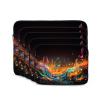 Colorful Musical Print Laptop Case 10 inch Shockproof Protective Notebook Bag Water Resistant Laptop Sleeve view 2