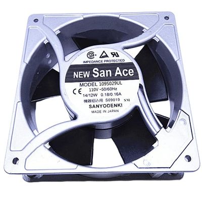 109S029UL 110V 14/12W 120mm Fan - 0.18/0.16A 12CM Cooling Fan 120X120X38MM