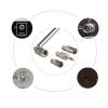 MOUDOAUER F Type Radio Antenna with Adapter 75 Ohm for TV, Desktop Radio, AV Stereo Home Theater view 3
