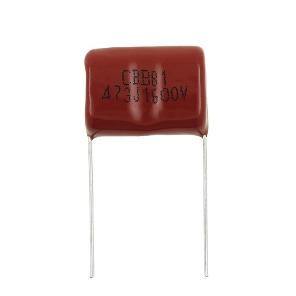 CONTIA 50PCS CBB Polypropylene Film Capacitor 1600V473J 1.6KV0.047UF Pin Pitch P20mm