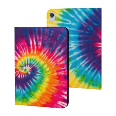 Abstract Swirl Design Tie Dye Tablet Case Compatible with ipad Mini6 (8.3in) TPU Protective Case Auto Sleep/Wake Cover, style