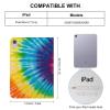 Abstract Swirl Design Tie Dye Tablet Case Compatible with ipad Mini6 (8.3in) TPU Protective Case Auto Sleep/Wake Cover, style view 2