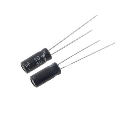 100pcs 50V10UF NP 16V22uF in-line 5x11mm Non-Polar Electrolytic Capacitor (Size : NP16V22uF)
