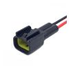 2 Pin Furukawa 2.3MM FW-C-2M-B Auto Lgnition Coil Waterproof Male Female Electronic Connector Wire Harness Compatible with F~rd Focus (Color : 2P Male, Size : 1Pc with 15cm Wire) view 1
