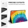 Abstract Swirl Design Tie Dye Tablet Case Compatible with ipad Pro/2016 ipad Pro (9.7in) TPU Protective Case Auto Sleep/Wake Cover view 4