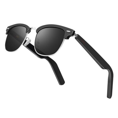 Smart Sunglasses Glasses for Men Women with AAC Speaker Open Ear Music Touch Buttons Remote Photo Voice Assistant Hand-free Calling, Unisex Audio Intelligent Bluetooth 5.0, Great Gift for Friends