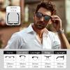 Smart Sunglasses Glasses for Men Women with AAC Speaker Open Ear Music Touch Buttons Remote Photo Voice Assistant Hand-free Calling, Unisex Audio Intelligent Bluetooth 5.0, Great Gift for Friends view 3