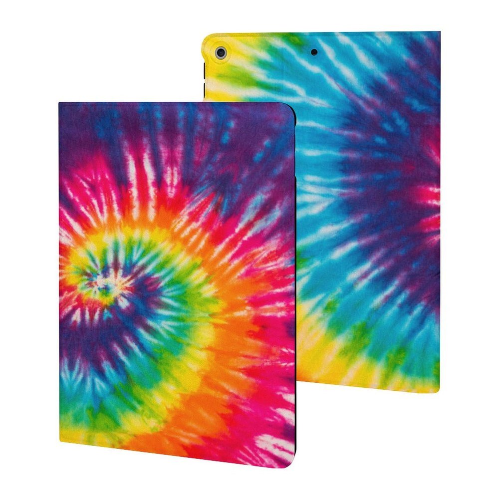 Abstract Swirl Design Tie Dye Tablet Case Compatible with ipad 2019/2020/2021(10.2in) TPU Protective Case Auto Sleep/Wake Cover, style
