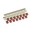 10 Pieces Round Fuse Slow Blow 500mA 1A 2A 2.5A 3.15A 4A 5A 6.3A 8A 10A 250V 382 Plastic T2A LCD TV Power Board (Size : 0.63A) view 2
