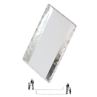 CyanWind LCD Back Cover & Hinges for HP 17-by 17-CA 17T-by 17Z-CA 17-by2053cl 17-by3063st 17-by0062st 17-by3053cl 17-by0053cl 17-by4013dx 17-by4633dx 17-ca0064cl 17-ca3055cl L22499-001 L22536-001