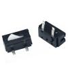 SKEPPY Limit Switch 10pcs/lot Black Small/Micro Switch Camera Switch Reset Detection Stroke Limit Miniature 2-Foot Straight Foot Mini Mouse Switch, Silver view 1