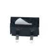 SKEPPY Limit Switch 10pcs/lot Black Small/Micro Switch Camera Switch Reset Detection Stroke Limit Miniature 2-Foot Straight Foot Mini Mouse Switch, Silver view 2
