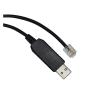 FT232RL RS232 U to RJ11 RJ12 6P4C Adapter Serial Upgrade Cable, PC to Mount Control KABLE (Size : 5M, Color : FT232RL Chip) view 4