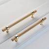 FJYDM Sliding Door Handle Door Handle for Entrance Shoe Cabinet Drawer Door Knobs Wooden Closet Furniture Hardware Handles Dresser Pulls Gold Black for Dresser view 3