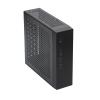 JAGTRADE Mini Case Stylish ITX Computer Case Space Saving Mini Desktop Case Chassis Foot Stand 180W Power Adapter forOptions, 21.2x19x6cm view 1