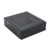 JAGTRADE Mini Case Stylish ITX Computer Case Space Saving Mini Desktop Case Chassis Foot Stand 180W Power Adapter forOptions, 21.2x19x6cm view 3