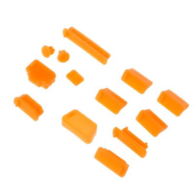 JAGTRADE 13pcs/Set Colorful Silicone Laptop Anti Dust Plug Cover Stopper Universal Dustproof