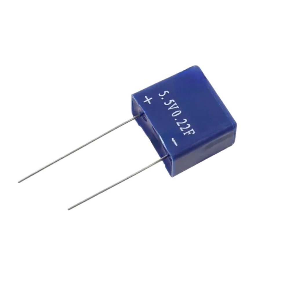 10PCS 5.5V0.22F Sealed Faraday Capacitor Supercapacitor SE-5R5-Z224VYA