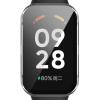 [2-Pack] Waterproof Case for Xiaomi Smart Band 8 Active, Straight Edge PC Front & Back Bumper with Tempered Glass Screen Protector 360 Protective Cover for Redmi Band 2 view 4