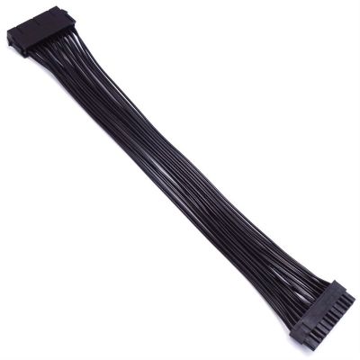 18AWG ATX 24(20+4) Pin Female Motherboard PSU Power Supply Male to Female 24Pin PSU Extension Cable Mainboard Adaptor 32CM