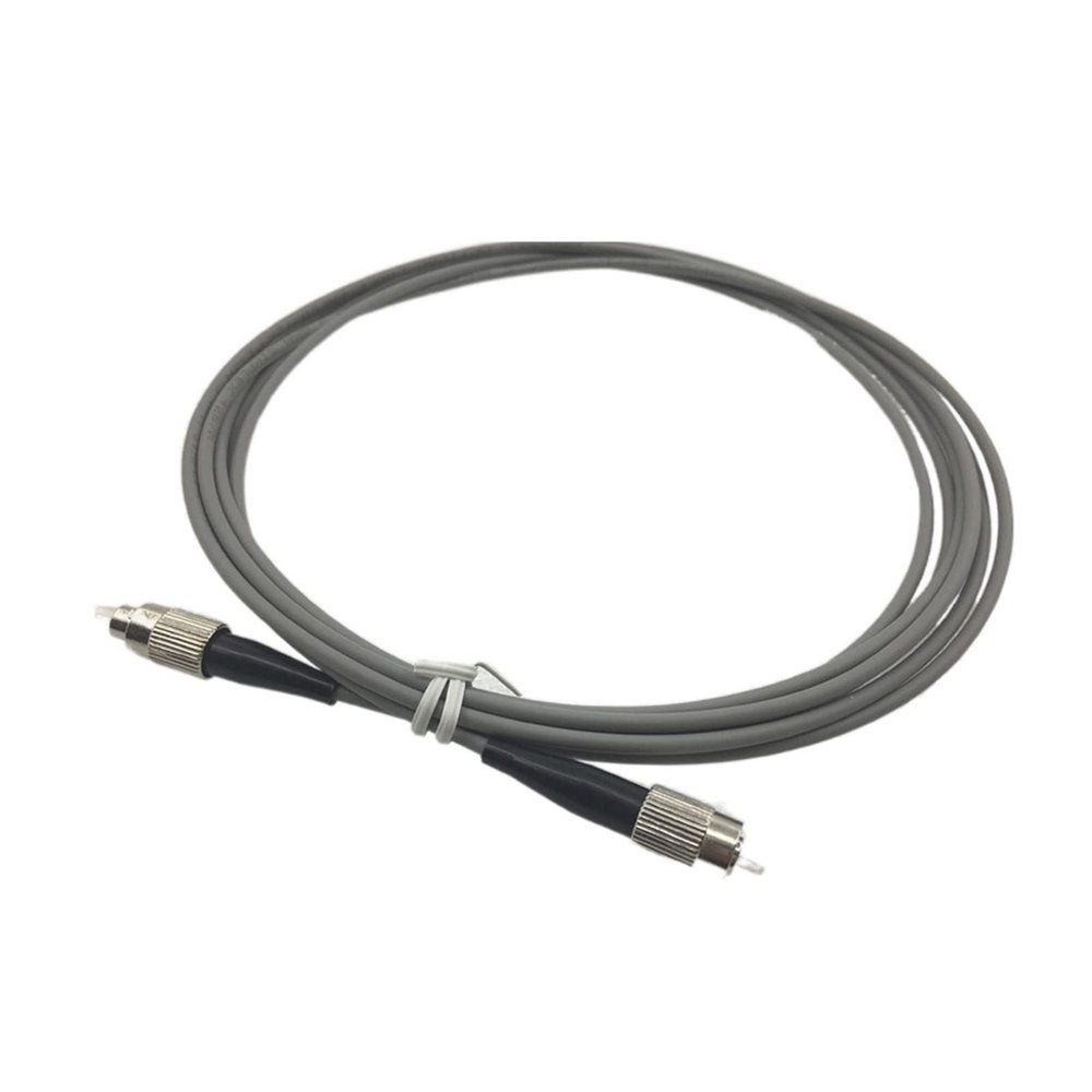 10pcs/lot, 1 Core 5M Multimode Armored Patch Cord 62.5/125,50/125,MM OM1 OM2 3.0mm PVC Jacket Optical Fiber Jumper Cable (Size : FC-FC OM2)