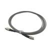 10pcs/lot, 1 Core 5M Multimode Armored Patch Cord 62.5/125,50/125,MM OM1 OM2 3.0mm PVC Jacket Optical Fiber Jumper Cable (Size : FC-FC OM2) view 1