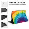 Abstract Swirl Design Tie Dye Tablet Case Compatible with ipad Mini 1/2/3/4/5 (7.9in) TPU Protective Case Auto Sleep/Wake Cover, style view 4