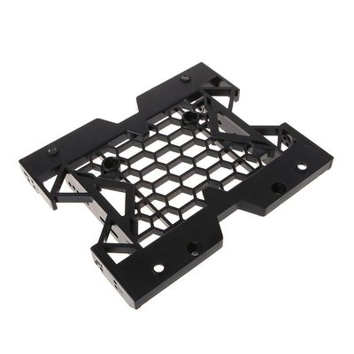 JAGTRADE Desktop Chassis Optical Drive Bracket 5.25 to 3.5 inch 2.5 Bay Caddy Tray SSD Conversion Shelf for PC Computer, 120x146x20mm