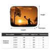 Basketball Games Print Laptop Case 13 inch Shockproof Protective Notebook Bag Water Resistant Laptop Sleeve view 4