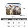 Cute Sheep Lamb Print Laptop Case 10 inch Shockproof Protective Notebook Bag Water Resistant Laptop Sleeve view 4