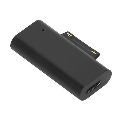 JAGTRADE USB Type C PD Charging Cable Adapter for Surface Pro 3 4 5 6 7 for Plug Connector Power Converter Laptop Tablet Charg, 40x18x8mm