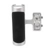 Camera Cage Side Handle, Aluminum Alloy Side Handle Grip with 1/4 Screw Cold Shoe Mount, Adjustable Handle Grip for Photography, Vlogging (Silver) view 1
