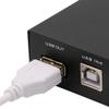 JAGTRADE USB Printer Sharing Device, 4 in 1 Out Printer Sharing Device 4-Port Manual KVM Switching Splitter Hub Converter, 11x6.7x2.4cm view 2
