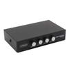 JAGTRADE USB Printer Sharing Device, 4 in 1 Out Printer Sharing Device 4-Port Manual KVM Switching Splitter Hub Converter, 11x6.7x2.4cm view 3